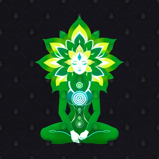 Aura Green Meditation 03 by CGI Studios